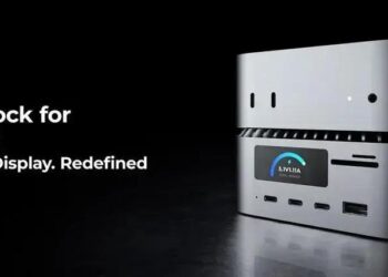 Dock do Mac mini (M4) com tela e suporte para SSDs de até 8TB é IMPERDÍVEL!