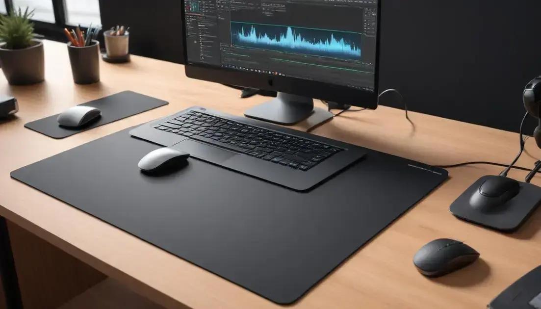  Mousepad Integrado: Praticidade Onde Você Estiver