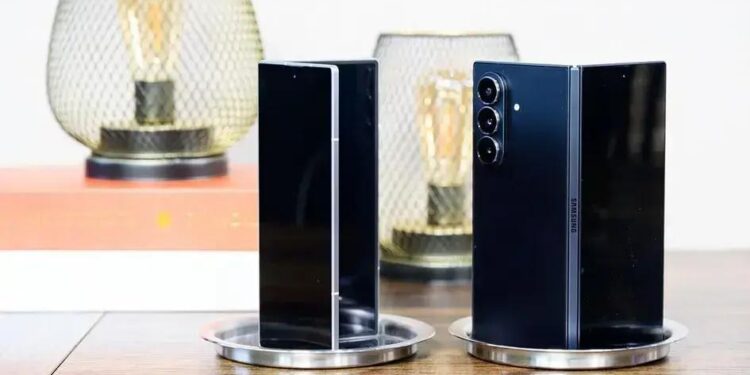 Samsung apresenta novos smartphones dobráveis Galaxy Z Fold7 e Z Flip7