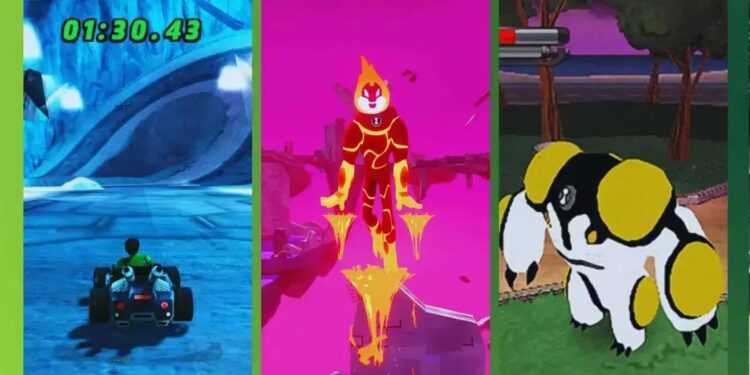 8 JOGOS de Ben 10 que TODO MUNDO deve jogar em 2025!