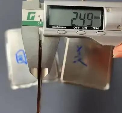 Bateria do iPhone 17 Air: ESPESSURA INCRÍVEL de apenas 2,49mm! 1 Bateria do iPhone 17 Air: ESPESSURA INCRÍVEL de apenas 2,49mm!