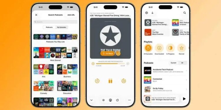 A NOVA interface do Overcast para iOS 26 que você precisa conhecer!