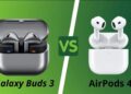Galaxy Buds 3 vs AirPods 4: Qual é o MELHOR fone Bluetooth para você?