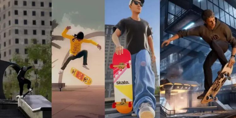 Os 5 MELHORES jogos de skate para você testar em 2025!