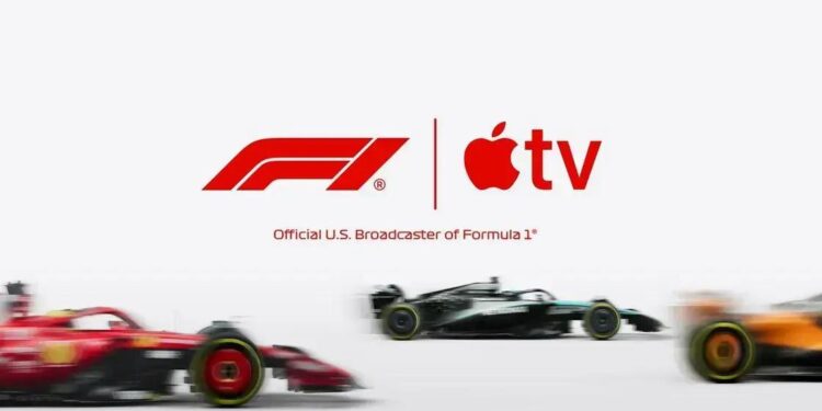 Apple TV: a NOVA casa das corridas da F1 nos EUA em 2026
