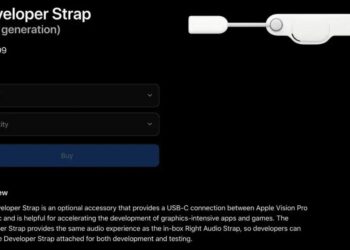 NOVA Developer Strap para Apple Vision Pro: Acelere Seus Projetos AGORA!